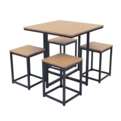 Dunelm Vixen Compact Cube Dining Set -Furniture Sale Shop 30730147 alt04