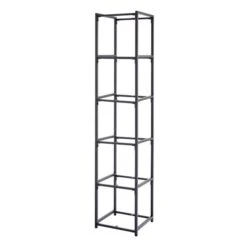 Dunelm Modular 6 Shelf Black Frame Component