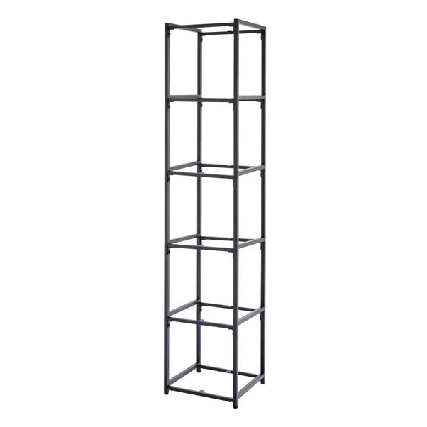 Dunelm Modular 6 Shelf Black Frame Component 1 Dunelm Modular 6 Shelf Black Frame Component