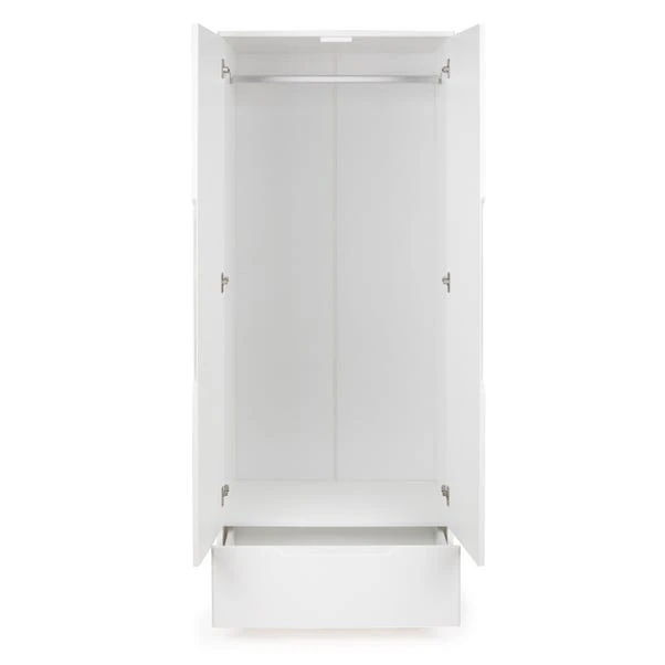 Dunelm Larson Double 1 Drawer Wardrobe 4 Dunelm Larson Double 1 Drawer Wardrobe - Image 4