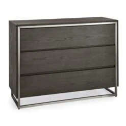 Dunelm Logan 3 Drawer Chest, Grey 9 Dunelm Logan 3 Drawer Chest, Grey -Furniture Sale Shop 30737349 alt03