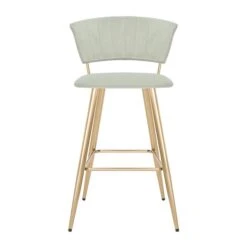 Dunelm Kendall Velvet Bar Stool