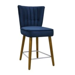 Dunelm Isla Velvet Bar Stool 8 Dunelm Isla Velvet Bar Stool -Furniture Sale Shop 30748290 alt02
