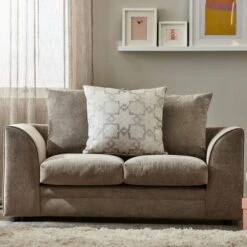 Dunelm Washington Brushed Chenille 2 Seater Sofa