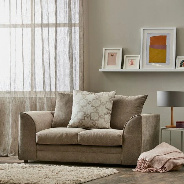 Dunelm Washington Brushed Chenille 2 Seater Sofa 2 Dunelm Washington Brushed Chenille 2 Seater Sofa - Image 2