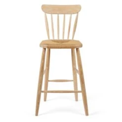 Dunelm Churchgate Ash Wood Spindle Bar Stool -Furniture Sale Shop 30748639 alt03