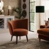 Dunelm Ophelia Velour Accent Chair