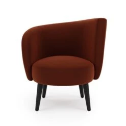 Dunelm Ophelia Velour Accent Chair -Furniture Sale Shop 30752725 alt02