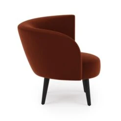 Dunelm Ophelia Velour Accent Chair -Furniture Sale Shop 30752725 alt03