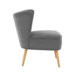 Dunelm Eliza Velvet Cocktail Chair 9 Dunelm Eliza Velvet Cocktail Chair -Furniture Sale Shop 30754958 alt03