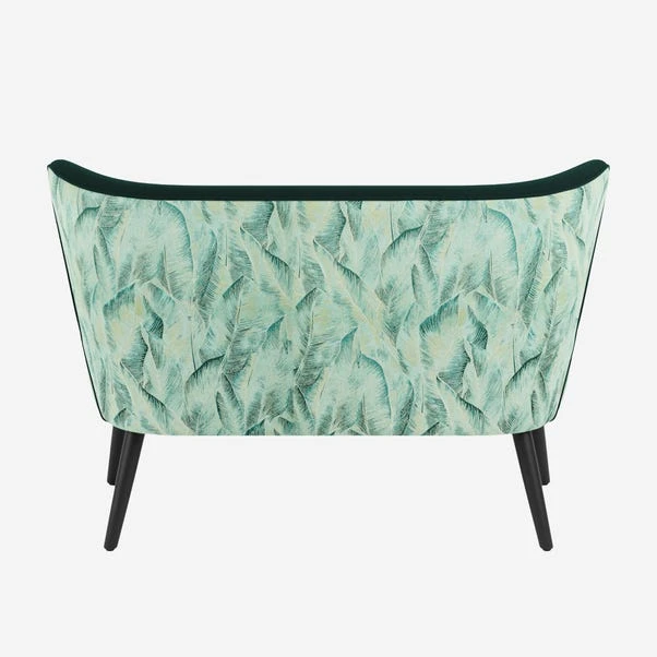 Dunelm Eliza Malawi Jacquard Velvet 2 Seater Sofa 5 Dunelm Eliza Malawi Jacquard Velvet 2 Seater Sofa - Image 5