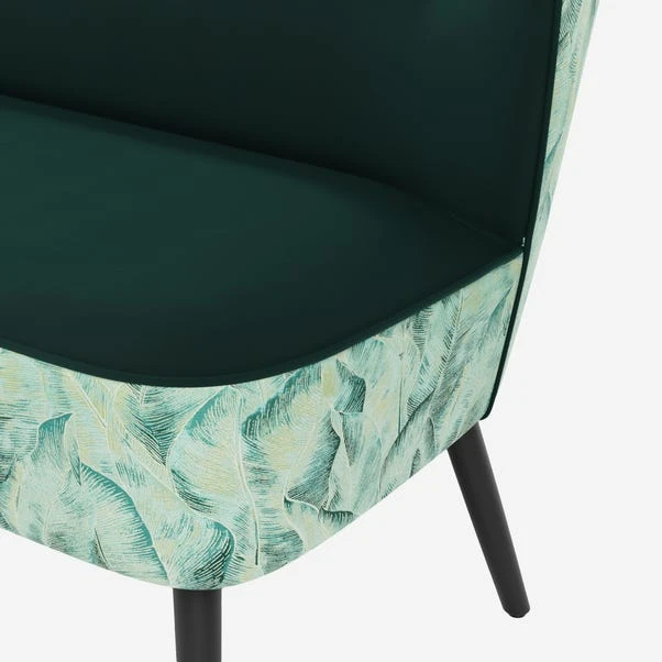 Dunelm Eliza Malawi Jacquard Velvet 2 Seater Sofa 6 Dunelm Eliza Malawi Jacquard Velvet 2 Seater Sofa - Image 6