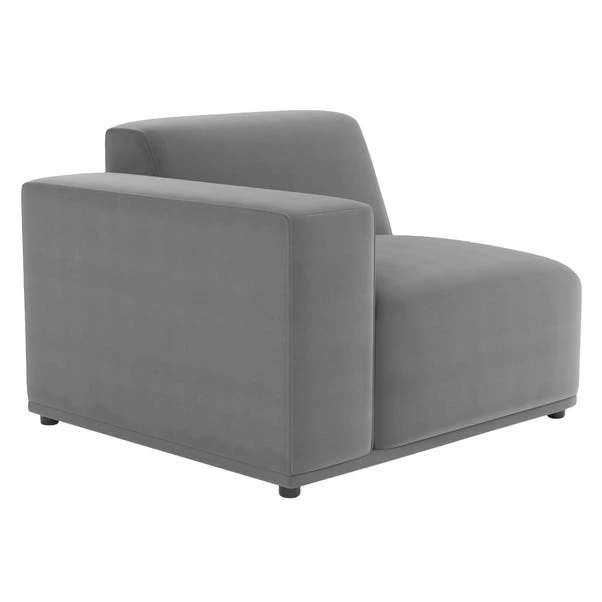 Dunelm Modular Cruz Velvet Left Hand Piece 2 Dunelm Modular Cruz Velvet Left Hand Piece - Image 2