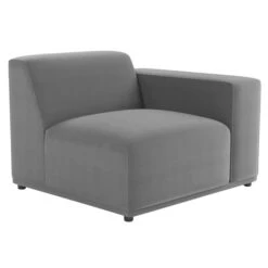 Dunelm Modular Cruz Velvet Right Hand Seat -Furniture Sale Shop 30758092 alt02