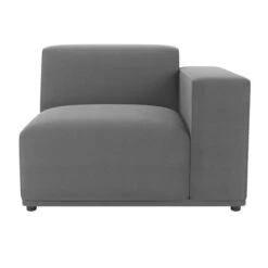 Dunelm Modular Cruz Velvet Right Hand Seat -Furniture Sale Shop 30758092 alt03