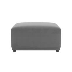 Dunelm Modular Cruz Velvet Footstool -Furniture Sale Shop 30758094 alt02