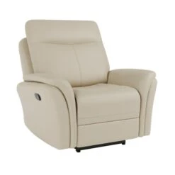 Dunelm Monte Distressed Faux Leather Reclining Armchair -Furniture Sale Shop 30762282 alt02