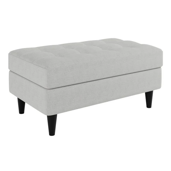 Dunelm Zoe Boucle Storage Footstool 2 Dunelm Zoe Boucle Storage Footstool - Image 2