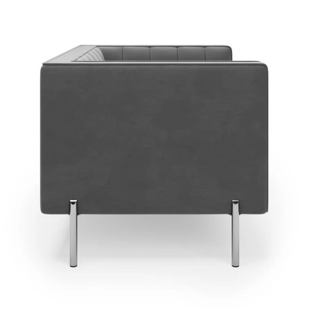 Dunelm Bellamy Luxe Velvet Snuggle Chair 4 Dunelm Bellamy Luxe Velvet Snuggle Chair - Image 4