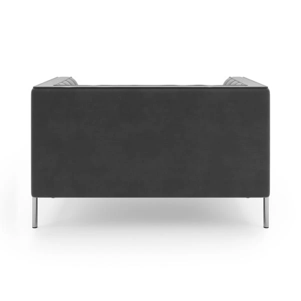 Dunelm Bellamy Luxe Velvet Snuggle Chair 5 Dunelm Bellamy Luxe Velvet Snuggle Chair - Image 5