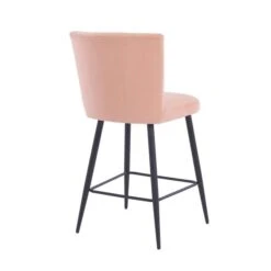 Dunelm Taylor Velvet Bar Stool 9 Dunelm Taylor Velvet Bar Stool -Furniture Sale Shop 30764837 alt04