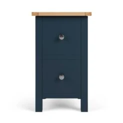 Dunelm Bromley 2 Drawer Slim Bedside Table -Furniture Sale Shop 30766089 alt02