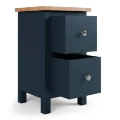 Dunelm Bromley 2 Drawer Slim Bedside Table -Furniture Sale Shop 30766089 alt04
