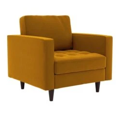 Dunelm Zoe Velvet Armchair -Furniture Sale Shop 30766213 alt02