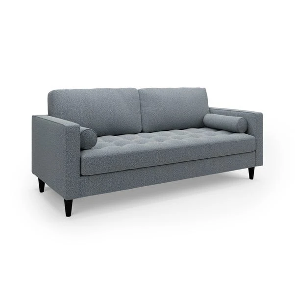 Dunelm Zoe Boucle 3 Seater Sofa 2 Dunelm Zoe Boucle 3 Seater Sofa - Image 2
