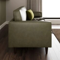 Dunelm Zoe Faux Leather 3 Seater Sofa -Furniture Sale Shop 30766233 alt03