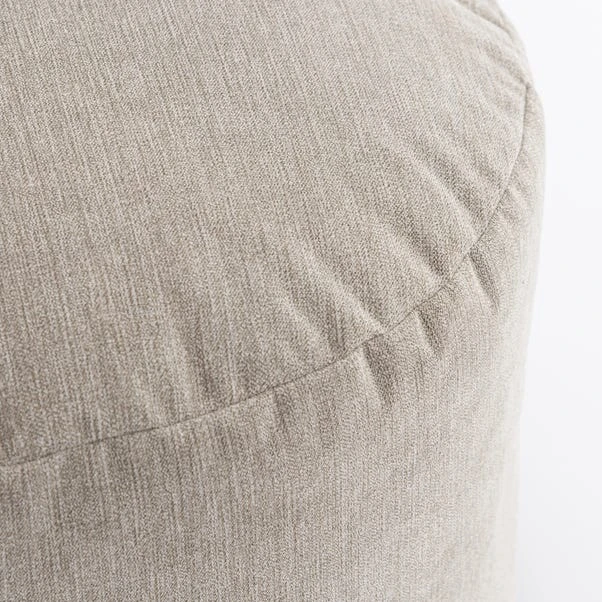 Dunelm Bristol Pewter Pouffe 4 Dunelm Bristol Pewter Pouffe - Image 4