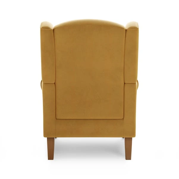 Dunelm Oswald Self Assembly Velvet Chair 5 Dunelm Oswald Self Assembly Velvet Chair - Image 5
