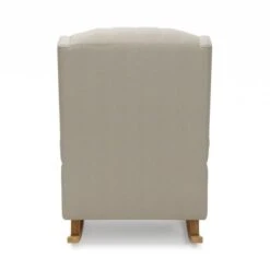 Dunelm Oswald Faux Wool Button Back Rocking Chair -Furniture Sale Shop 30766625 alt04