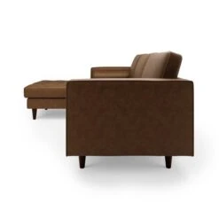 Dunelm Zoe Faux Leather Left Hand Corner Chaise -Furniture Sale Shop 30767154 alt03