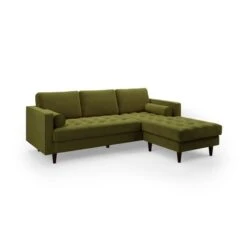 Dunelm Zoe Velvet Right Hand Corner Sofa 8 Dunelm Zoe Velvet Right Hand Corner Sofa -Furniture Sale Shop 30767175 alt02