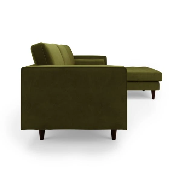 Dunelm Zoe Velvet Right Hand Corner Sofa 4 Dunelm Zoe Velvet Right Hand Corner Sofa - Image 4