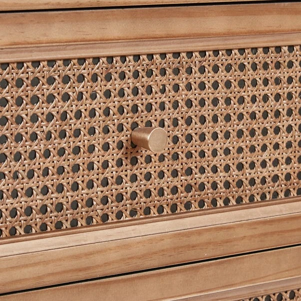 Dunelm Franco 5 Drawer Chest, Black 4 Dunelm Franco 5 Drawer Chest, Black - Image 4