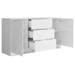Dunelm Larson Large Sideboard White -Furniture Sale Shop 30768523 alt04
