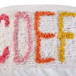 Dunelm Kid's Tufted Alphabet Pouffe -Furniture Sale Shop 30768543 alt05