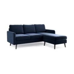 Dunelm Milton Velvet Corner Chaise In A Box 8 Dunelm Milton Velvet Corner Chaise In A Box -Furniture Sale Shop 30768620 alt03