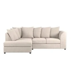 Dunelm Blake Soft Texture Fabric Corner Sofa -Furniture Sale Shop 30768688 alt02