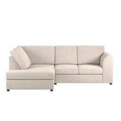 Dunelm Blake Soft Texture Fabric 3 Seater Corner Sofa -Furniture Sale Shop 30768698 alt02