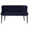 Dunelm Montreal Large Velvet Dining Bench Seat