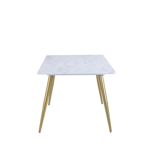 Dunelm Kendall Marble Effect Extending Dining Table 5 Dunelm Kendall Marble Effect Extending Dining Table - Image 5