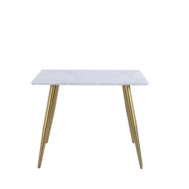 Dunelm Kendall Marble Effect Square Dining Table 2 Dunelm Kendall Marble Effect Square Dining Table - Image 2
