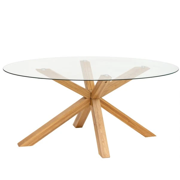 Dunelm Xavi Oval Dining Table 3 Dunelm Xavi Oval Dining Table - Image 3