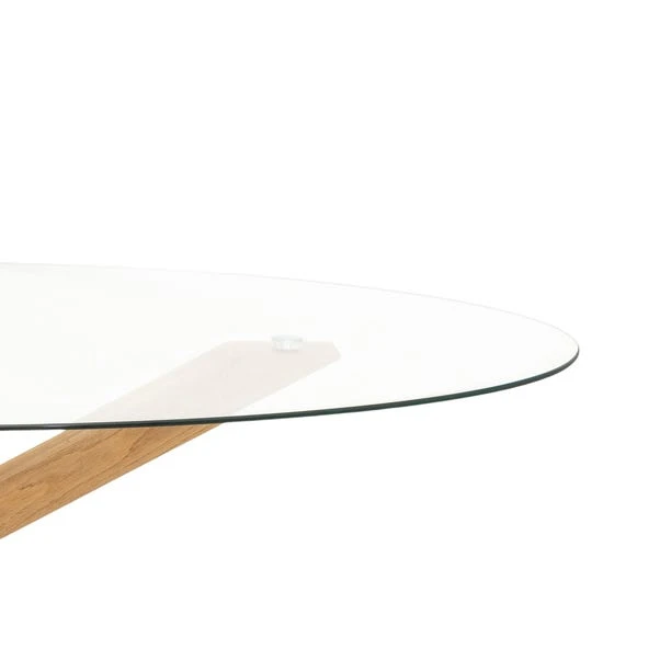 Dunelm Xavi Oval Dining Table 4 Dunelm Xavi Oval Dining Table - Image 4
