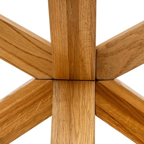 Dunelm Xavi Oval Dining Table 5 Dunelm Xavi Oval Dining Table - Image 5