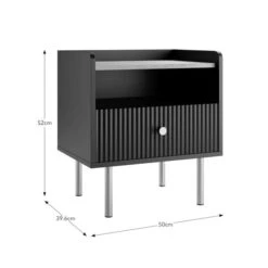 Dunelm Georgi 1 Drawer Bedside Table 11 Dunelm Georgi 1 Drawer Bedside Table -Furniture Sale Shop 30769261 alt05