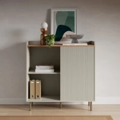 Dunelm Georgi Small Sideboard Natural -Furniture Sale Shop 30769275 alt02